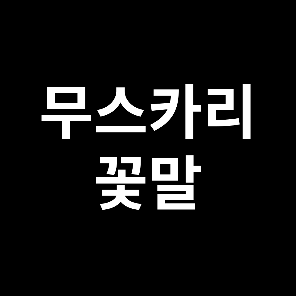 무스카리 꽃말 썸네일