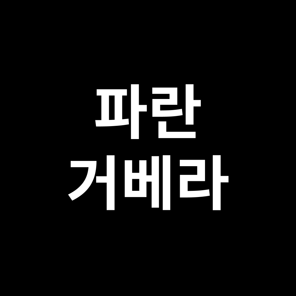 파란 거베라 꽃말 썸네일